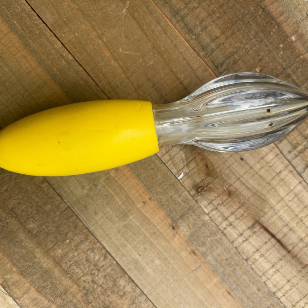 Yellow Vintage Juice Reamer